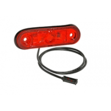 Toplamp rood Posipoint II LED 0,5m kabel